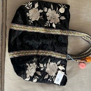 Johnny Was Quilted Toted Bag